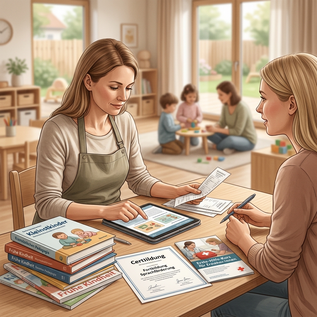 Illustration zu Fortbildungen, Fachliteratur & Erste-Hilfe-Kurs: Diese Kosten erkennt das Finanzamt an