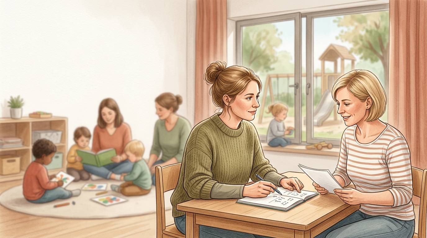 Illustration zum Thema Riester-Rente Erzieher 2026: Lohnt sich die Zulage noch oder wechseln? — Altersvorsorge